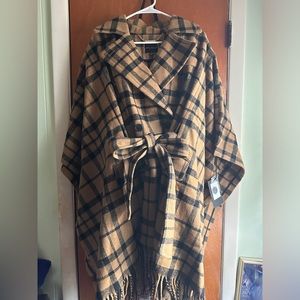 Lord & Taylor Poncho Coat